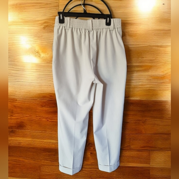 Rachel Zoe Ivory High Waisted Dress Pants Ladies Size 8 - Picture 2 of 9